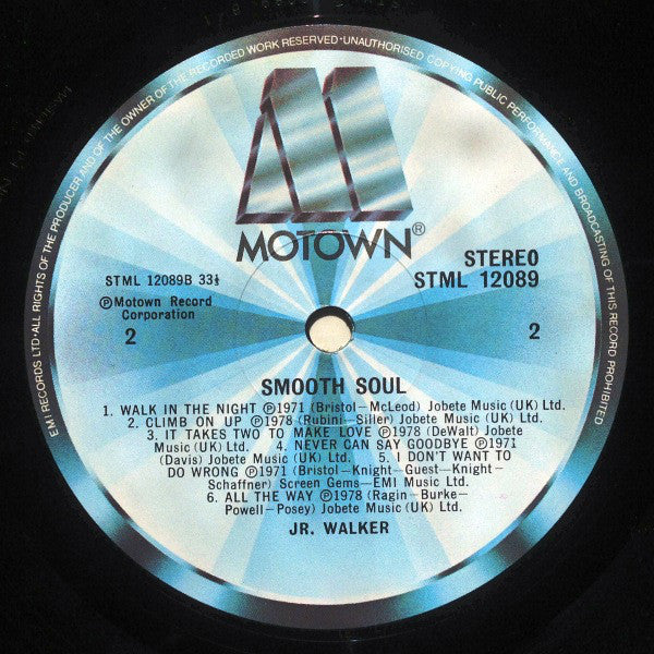 Junior Walker : Smooth Soul (LP, Comp)