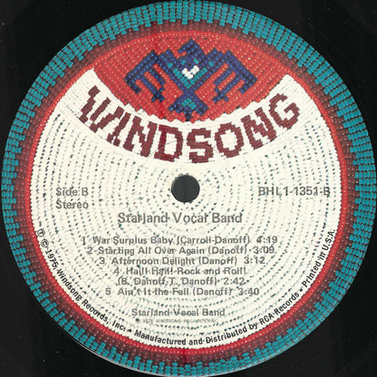 Starland Vocal Band : Starland Vocal Band (LP, Album, Hol)
