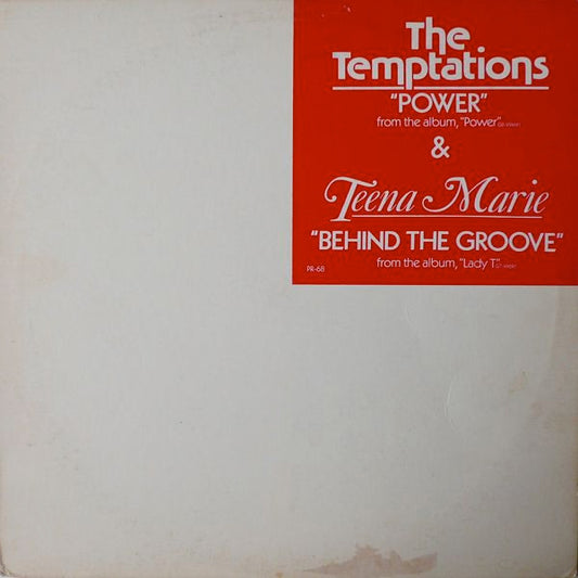 The Temptations / Teena Marie : Power / Behind The Groove (12", Promo)