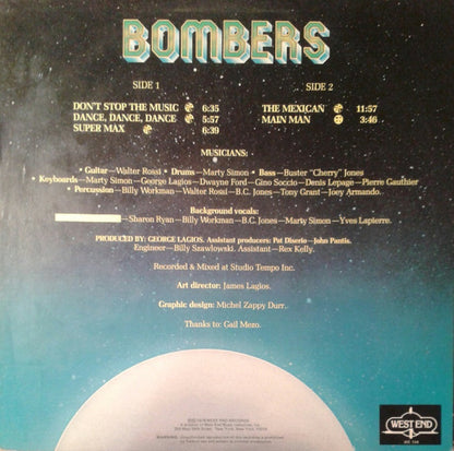 Bombers : Bombers (LP, Album)