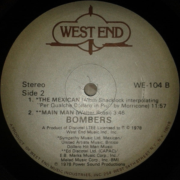 Bombers : Bombers (LP, Album)