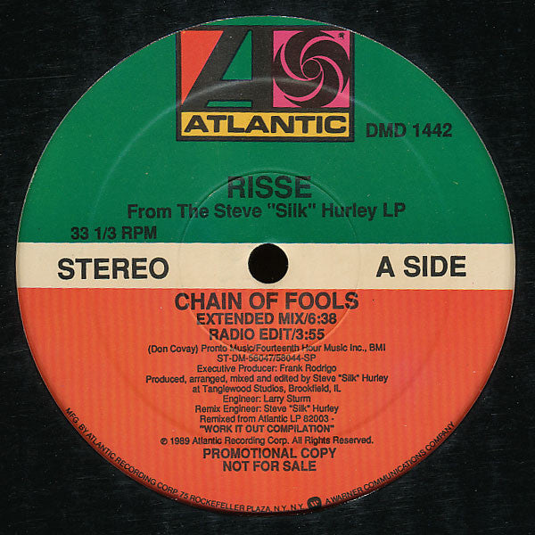 Risse : Chain Of Fools (12", Promo)
