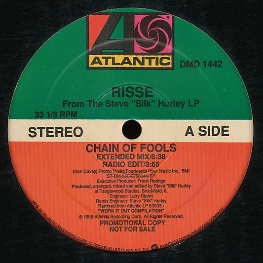 Risse : Chain Of Fools (12", Promo)