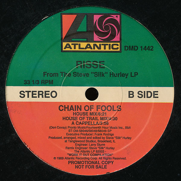 Risse : Chain Of Fools (12", Promo)