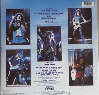 AC/DC : Who Made Who (LP, Album, Comp, RE, RM, 180)