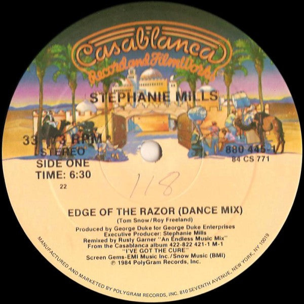 Stephanie Mills : Edge Of The Razor (12", 22)