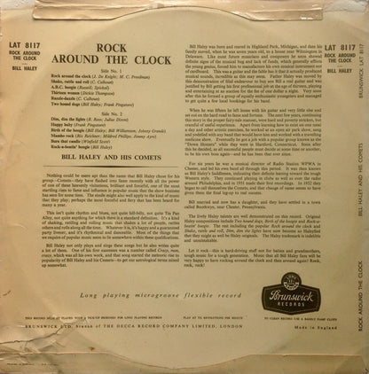 Bill Haley And His Comets : Rock Around The Clock (LP, Album, Comp)