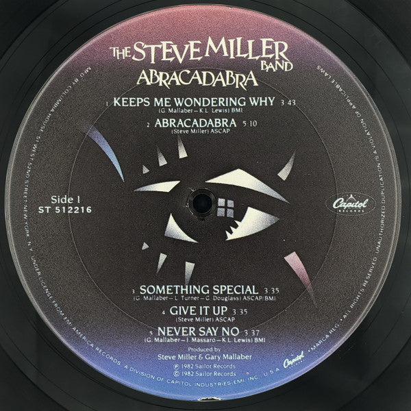 Steve Miller Band : Abracadabra (LP, Album, Club)