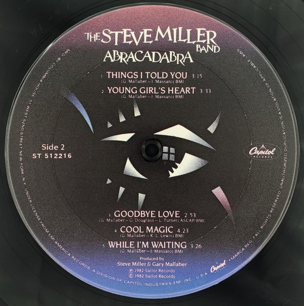 Steve Miller Band : Abracadabra (LP, Album, Club)