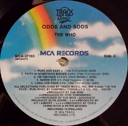 The Who : Odds & Sods (LP, Comp, RE)