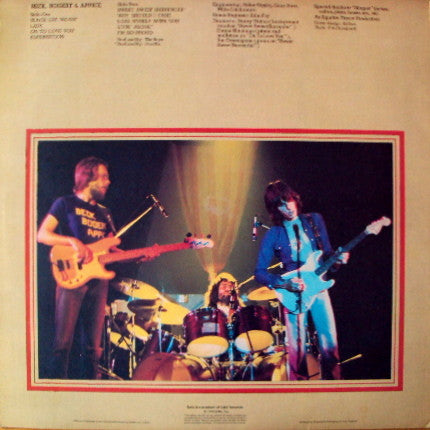Beck, Bogert & Appice : Beck, Bogert, Appice (LP, Album)