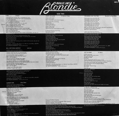 Blondie : Parallel Lines (LP, Album, Club, San)