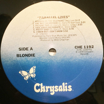 Blondie : Parallel Lines (LP, Album, Club, San)