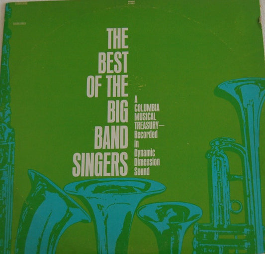 Various : The Best Of The Big Band Singers (LP, Comp, Mono, Gol)