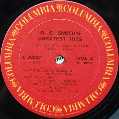 OC Smith : O. C. Smith's Greatest Hits (LP, Comp)
