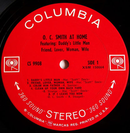 OC Smith : At Home (LP, Album)
