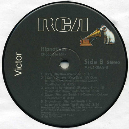 Chocolate Milk (2) : Hipnotism (LP, Album, Ind)
