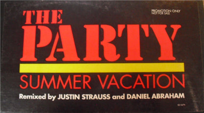 The Party : Summer Vacation (12", Promo)