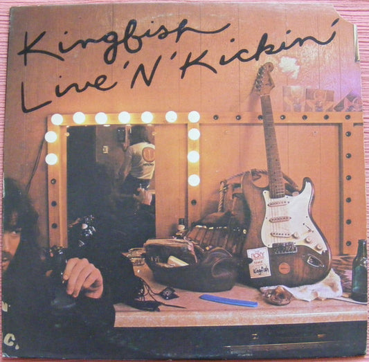 Kingfish : Live 'N' Kickin' (LP, Album, All)