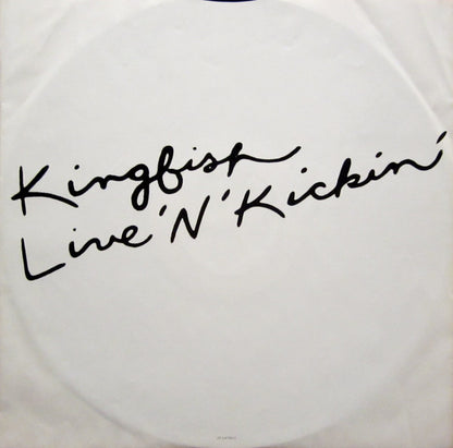 Kingfish : Live 'N' Kickin' (LP, Album, All)