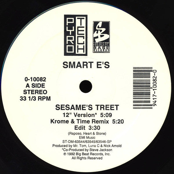 Smart E's : Sesame's Treet (12", Maxi)