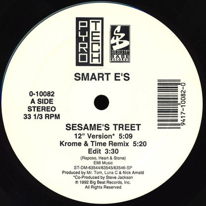 Smart E's : Sesame's Treet (12", Maxi)