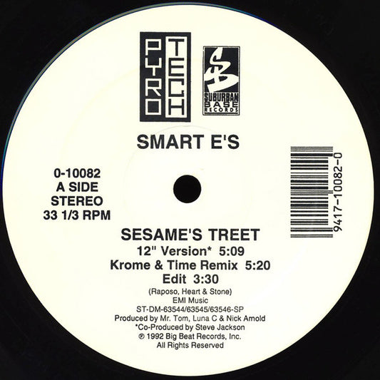 Smart E's : Sesame's Treet (12", Maxi)