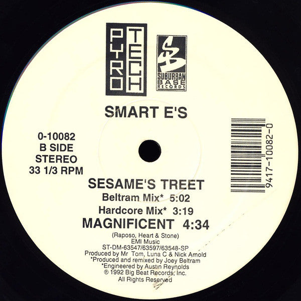 Smart E's : Sesame's Treet (12", Maxi)