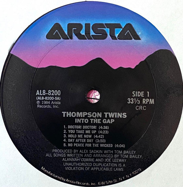 Thompson Twins : Into The Gap (LP, Album, Club, Pit)