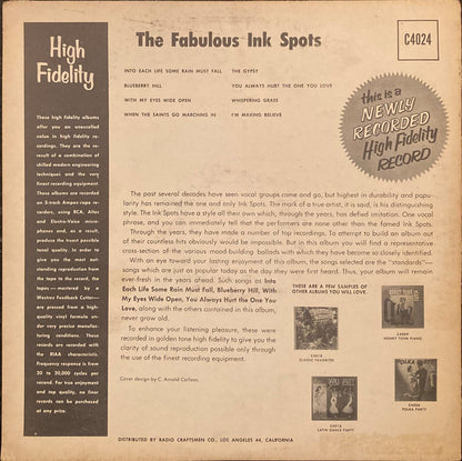 The Ink Spots (2) : The Fabulous Ink Spots (LP, Album, Mono)