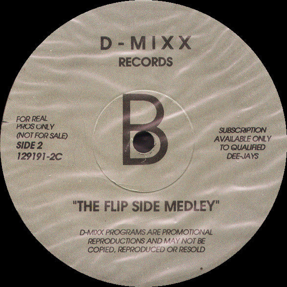 Various : Power Mix '91 - The Flip Side Medley (12", Mixed, Unofficial)
