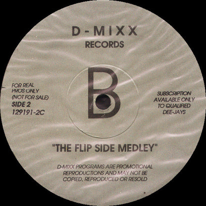 Various : Power Mix '91 - The Flip Side Medley (12", Mixed, Unofficial)