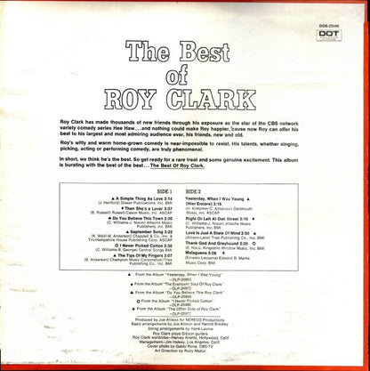 Roy Clark : The Best Of Roy Clark (LP, Comp)