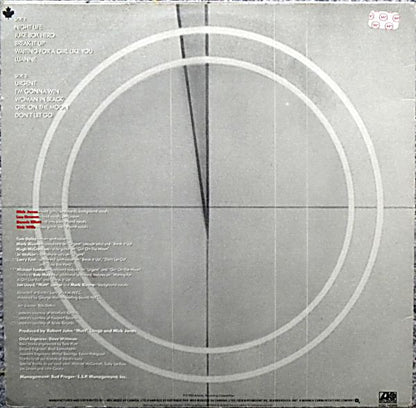 Foreigner : 4 (LP, Album, Qua)