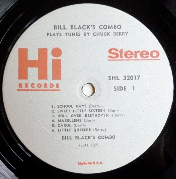 Bill Black's Combo : Plays Tunes By Chuck Berry (LP, Album)