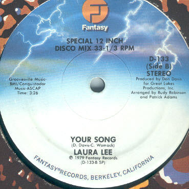 Laura Lee : Sat-is-fac-tion (12")