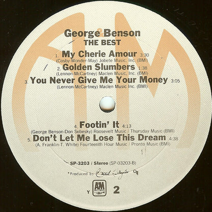 George Benson : The Best (LP, Comp)