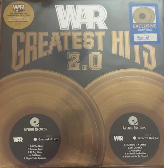 War : Greatest Hits 2.0 (2xLP, Comp, Gol)