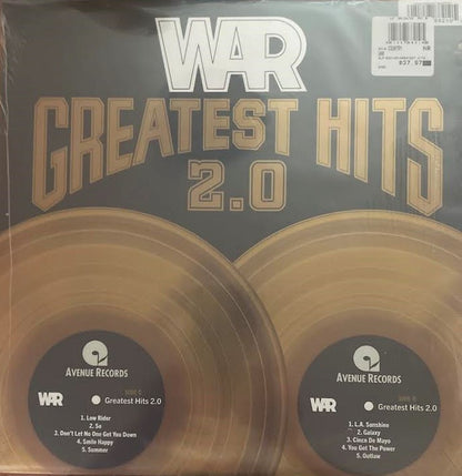War : Greatest Hits 2.0 (2xLP, Comp, Gol)