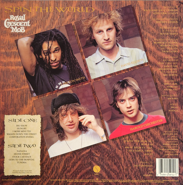 Royal Crescent Mob : Spin The World (LP, Album, Spe)