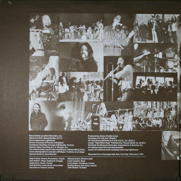 Lighthouse (2) : Lighthouse Live! (2xLP, Album, Son)