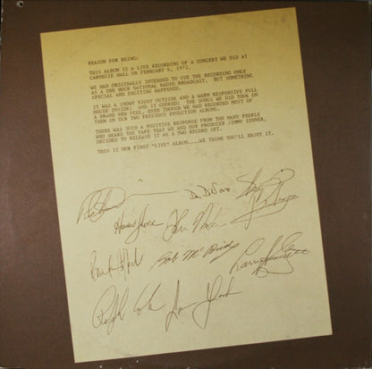 Lighthouse (2) : Lighthouse Live! (2xLP, Album, Son)