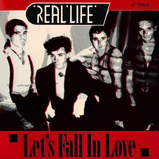 Real Life : Let's Fall In Love (12", Single)
