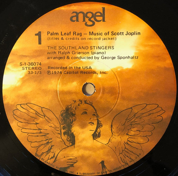 Scott Joplin : The Southland Stingers With Ralph Grierson, George Sponhaltz : Palm Leaf Rag (LP, Album)