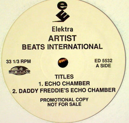 Beats International : Echo Chamber (12", Promo)