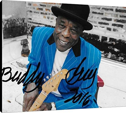 Buddy Guy - Canvas Autograph Print