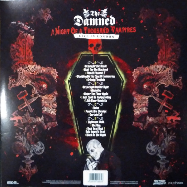 The Damned : A Night Of A Thousand Vampires (Live In London) (2xLP, Album, Ltd, Red)