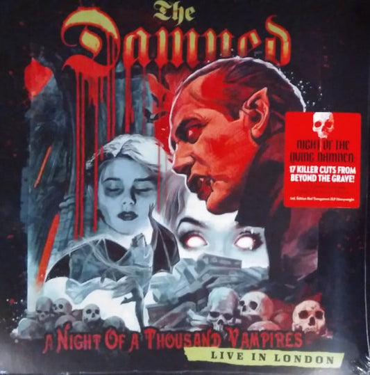 The Damned : A Night Of A Thousand Vampires (Live In London) (2xLP, Album, Ltd, Red)