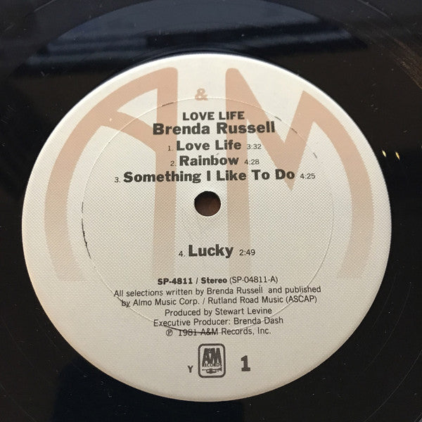 Brenda Russell (2) : Love Life (LP, Album)