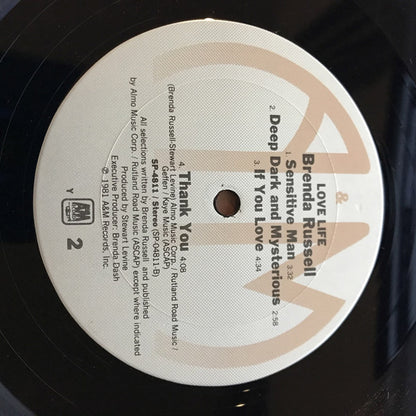 Brenda Russell (2) : Love Life (LP, Album)